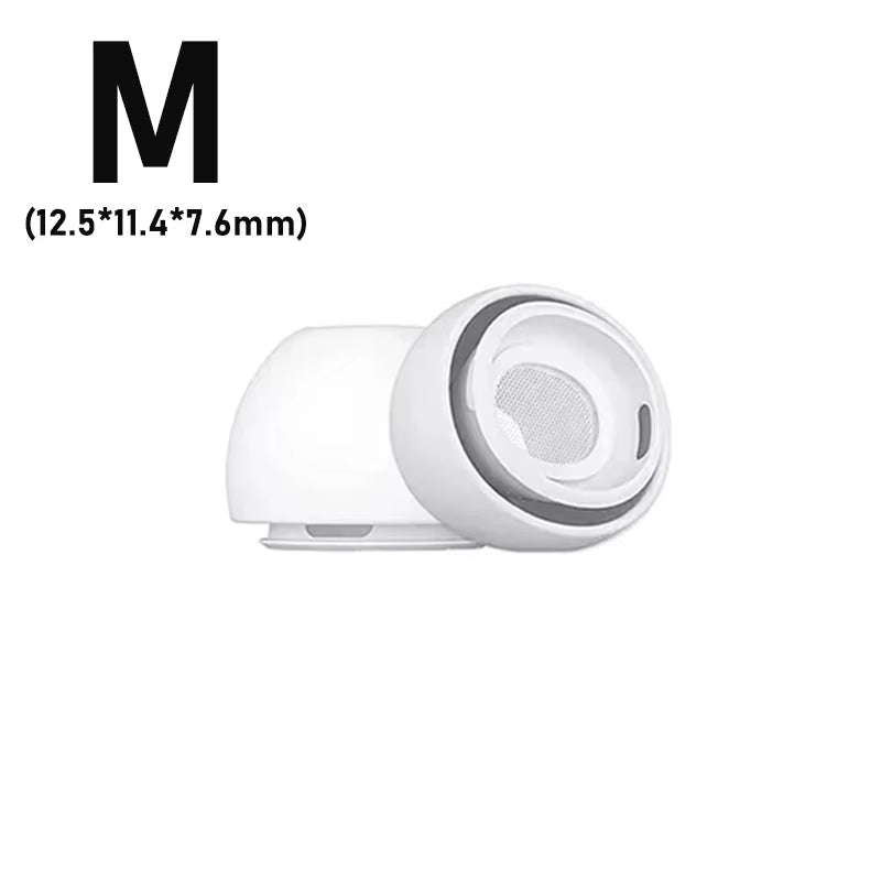 Soft Silicone Ear Tips for Airpods Pro 1/2 Protective Earbuds Cover with Noise Reduction Hole Ear-Pads for Apple Air Pods Pro
