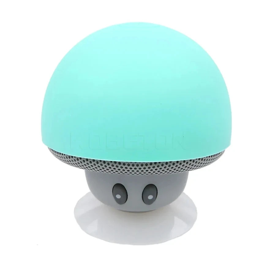 Mini Mushroom Bluetooth Speaker - Creative Mini Suction Cup Portable Smart Speaker for Phones - Cross-Border Cartoon Gift