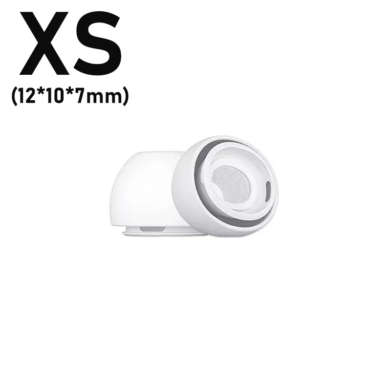 Soft Silicone Ear Tips for Airpods Pro 1/2 Protective Earbuds Cover with Noise Reduction Hole Ear-Pads for Apple Air Pods Pro
