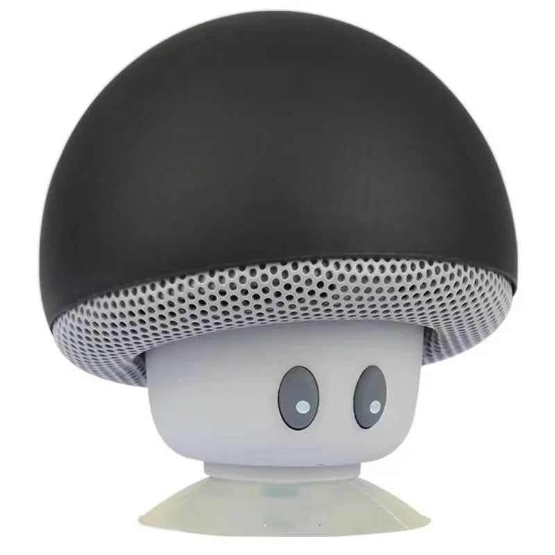 Mini Mushroom Bluetooth Speaker - Creative Mini Suction Cup Portable Smart Speaker for Phones - Cross-Border Cartoon Gift