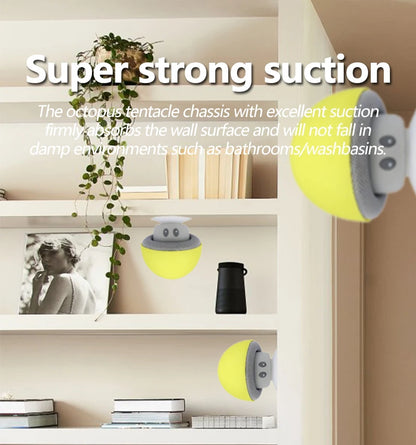 Mini Mushroom Bluetooth Speaker - Creative Mini Suction Cup Portable Smart Speaker for Phones - Cross-Border Cartoon Gift